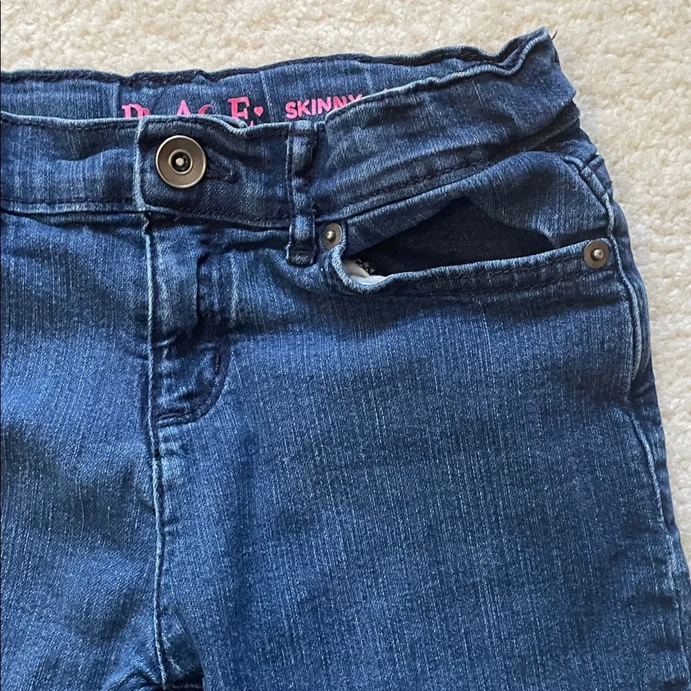THE CHILDREN’S PLACE UGC Girls Size 10 Classic Blue Skinny Jeans 👖